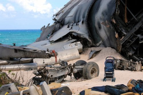 plateau crash avion série LOST