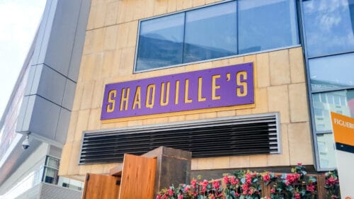façade restaurant Shaquille's LA